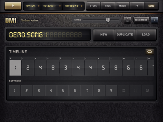  iPad drum machine