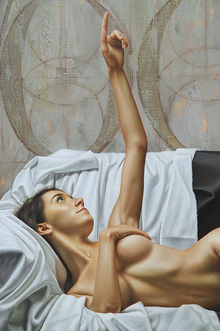 Stunning and delicate sexy nude paintings by Omar Ortiz. 