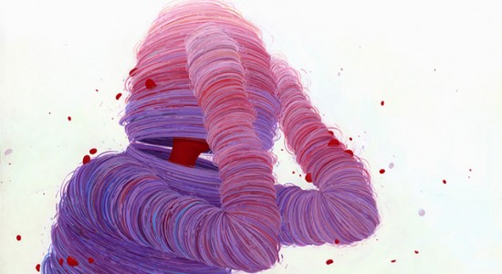 Whirling paintings by Brendan Monroe