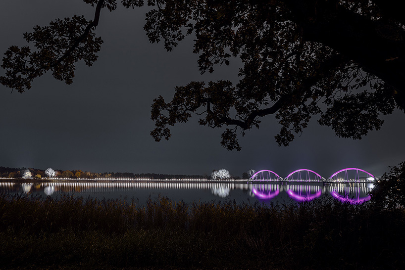Sölvesborg's bridge in Sweden