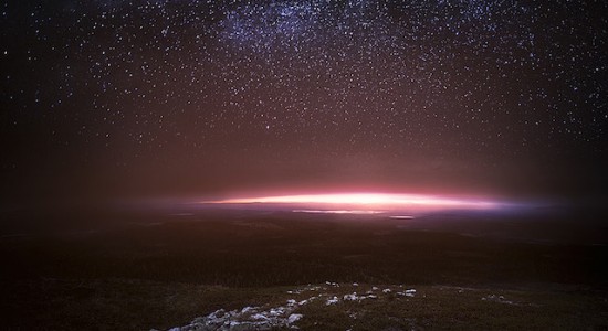 Night sky in Finland by Mikko Lagerstedt