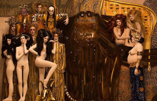 gustav-klimt-real-models