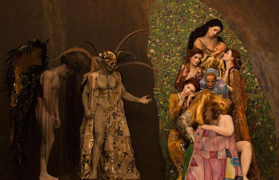 klimt-real-life-models